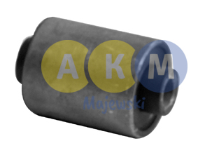 rubber-metal bush; leaf spring