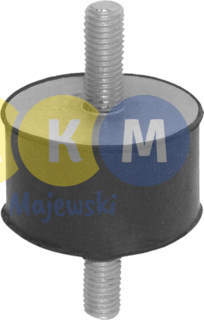 Cushion 2 screews M6;  radiator/air filter