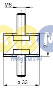 Poduszka chłodnicy / filtra powietrza
