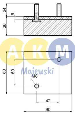 rear axles buffer for semitrailers