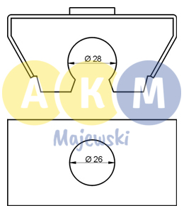 rubber connector of the fabric cover rack