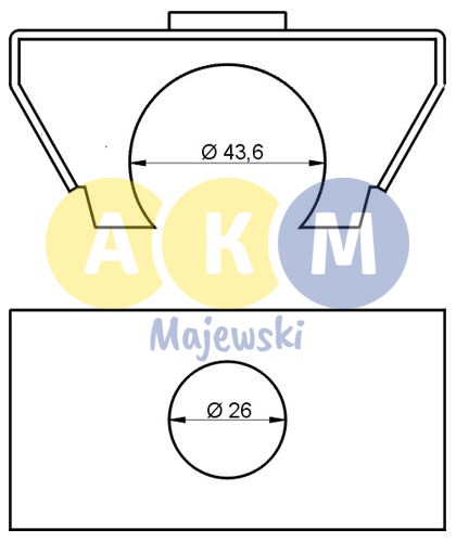 rubber connector of the fabric cover rack