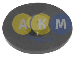 pressure disk for leaf spring