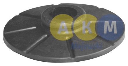lower spring mount of shock absorber