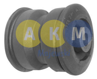 rubber-metal bush; leaf spring