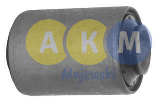 rubber-metal bush; leaf spring