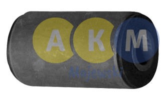 rubber-metal bush; leaf spring