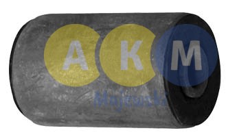 rubber-metal bush; 3-leaf spring