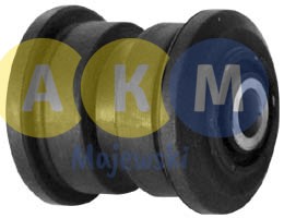 rubber-metal bush; leaf spring