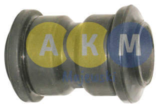 rubber-metal bush; leaf spring