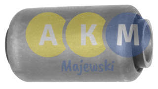 rubber-metal bush; leaf spring