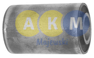 rubber-metal bush; leaf spring