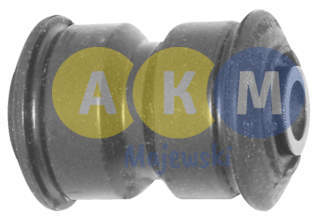 rubber-metal bush; back leaf spring