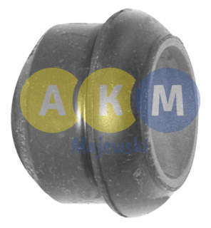 rubber-metal bush; leaf spring