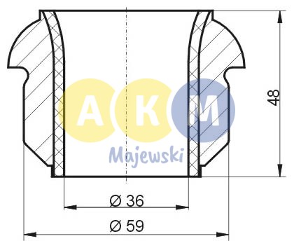 rubber-metal bush; leaf spring