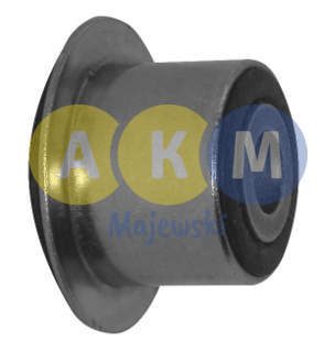 rubber-metal bush; leaf spring