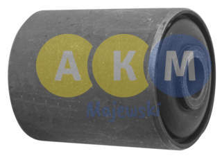 rubber-metal bush; leaf spring