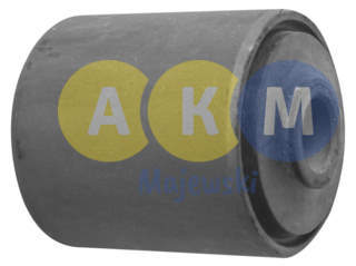 rubber-metal bush; leaf spring